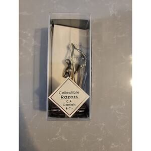 VTG C.A. Daniels & Co 1993 Collectible Sculpted Signed Razor Dance Brand New